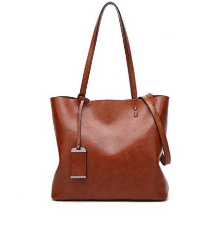 Women's Vintage Leather Bag Colour: Coffee