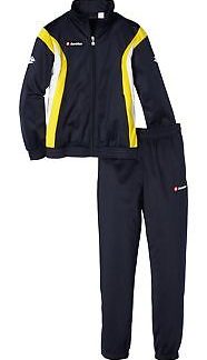 Lotto Stars Tracksuit for boys yellow/ navy blue L