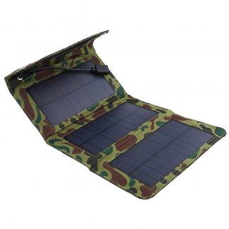 Military look folding solar charger mobile power solar charger