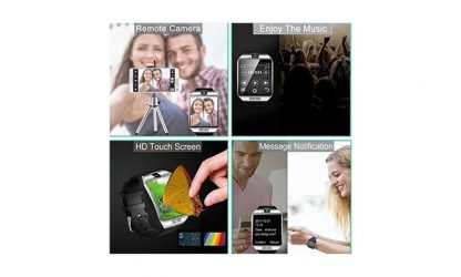 Bluetooth Smartwatch with Sim Card Slot