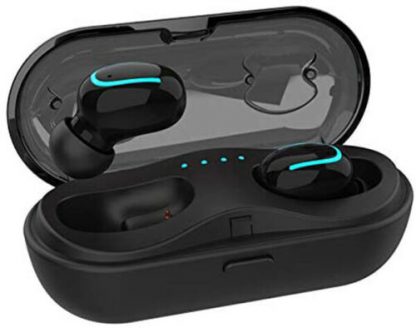 Mini Wireless Earbuds TWS Bluetooth Headset Charging Case, Touch Control V5.0